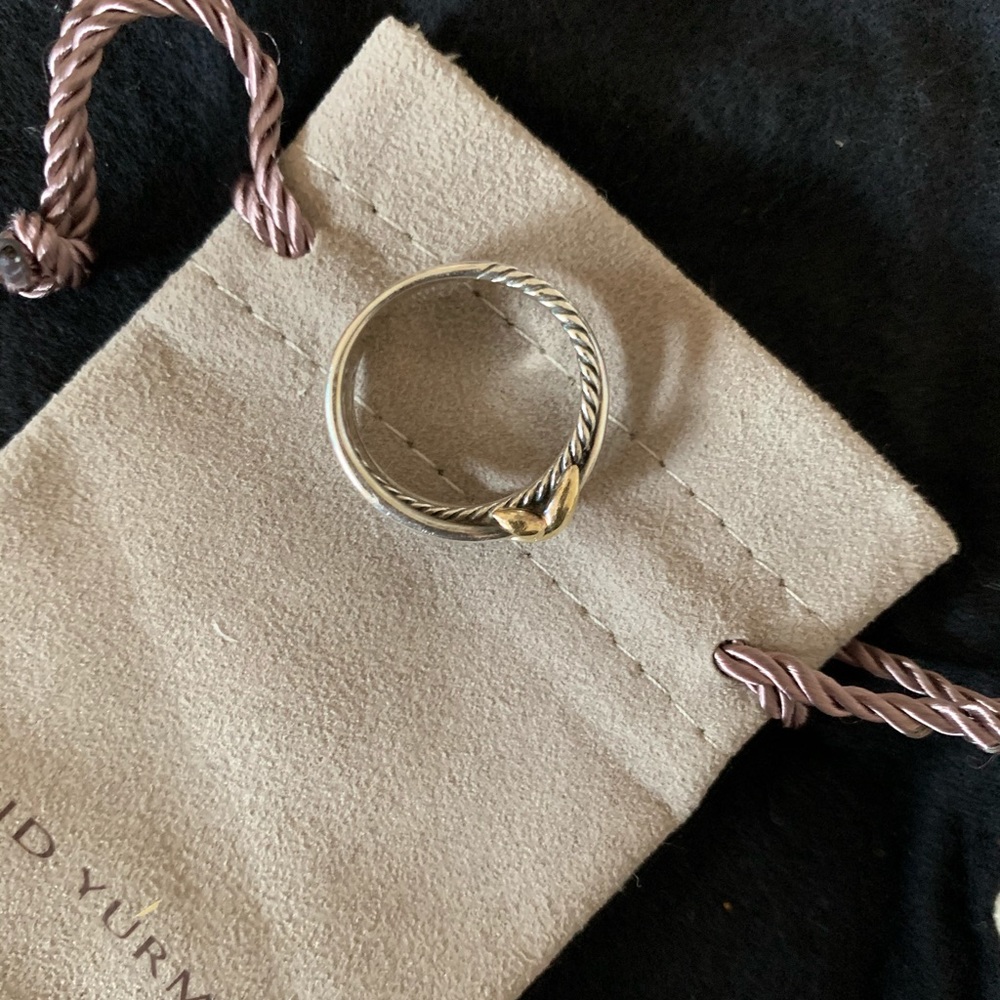 David Yurman X crossover ring